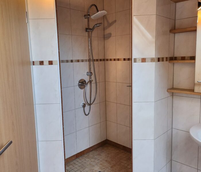 Duschbereich im Badezimmer