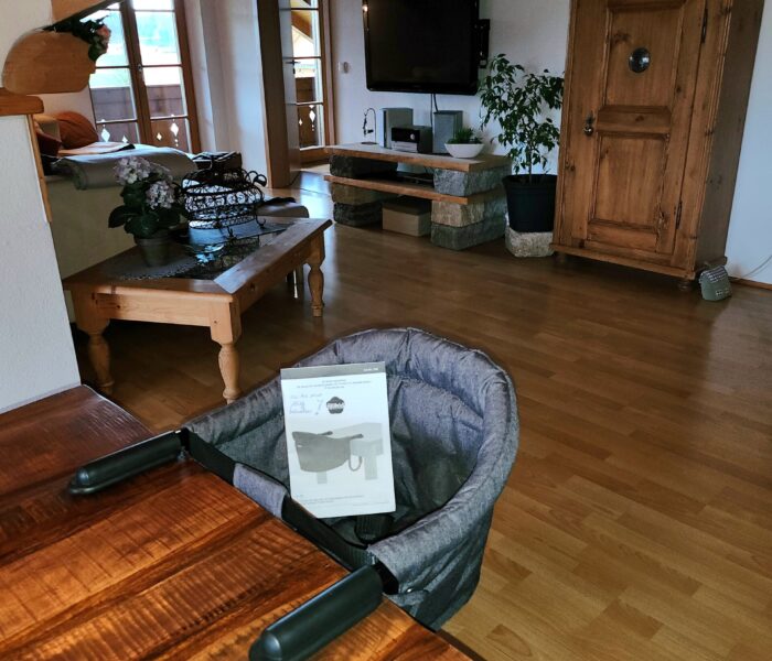 klemmbarer Kinder-Tischsitz bis 15kg