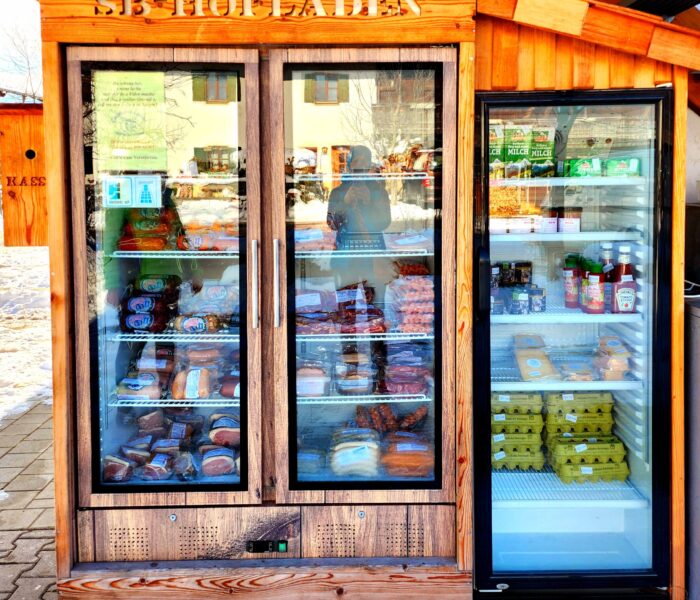 Selbstbedienungs-Hofladen 100m entfernt