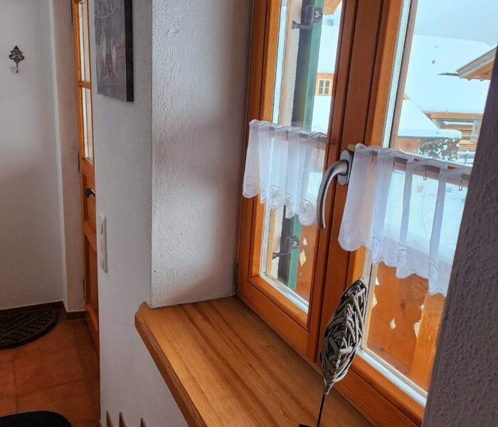 Treppenaufgang mit Fenster für eine angenehme Atmosphäre